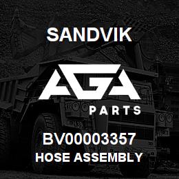 BV00003357 Sandvik HOSE ASSEMBLY | AGA Parts
