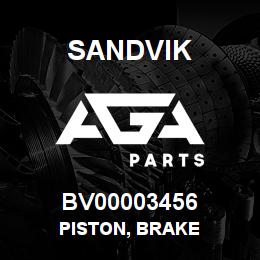 BV00003456 Sandvik PISTON, BRAKE | AGA Parts