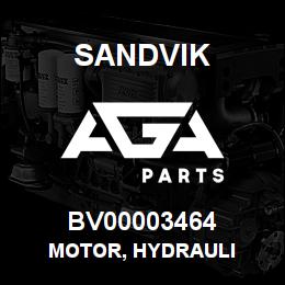 BV00003464 Sandvik MOTOR, HYDRAULI | AGA Parts