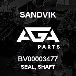 BV00003477 Sandvik SEAL, SHAFT | AGA Parts