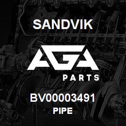 BV00003491 Sandvik PIPE | AGA Parts