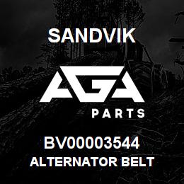 BV00003544 Sandvik ALTERNATOR BELT | AGA Parts