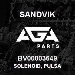 BV00003649 Sandvik SOLENOID, PULSA | AGA Parts