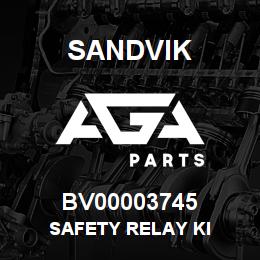 BV00003745 Sandvik SAFETY RELAY KI | AGA Parts
