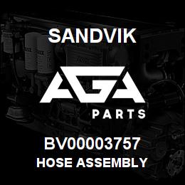 BV00003757 Sandvik HOSE ASSEMBLY | AGA Parts