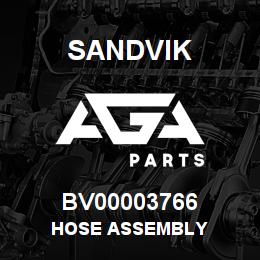 BV00003766 Sandvik HOSE ASSEMBLY | AGA Parts