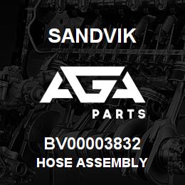 BV00003832 Sandvik HOSE ASSEMBLY | AGA Parts