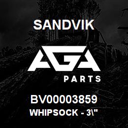 BV00003859 Sandvik WHIPSOCK - 3" | AGA Parts