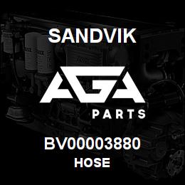 BV00003880 Sandvik HOSE | AGA Parts