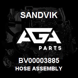 BV00003885 Sandvik HOSE ASSEMBLY | AGA Parts