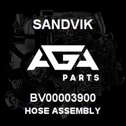 BV00003900 Sandvik HOSE ASSEMBLY | AGA Parts
