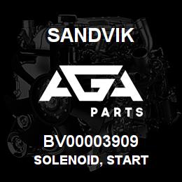BV00003909 Sandvik SOLENOID, START | AGA Parts