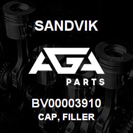 BV00003910 Sandvik CAP, FILLER | AGA Parts