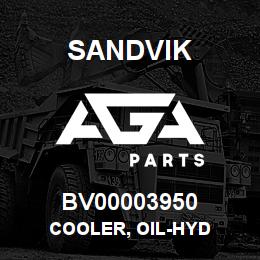 BV00003950 Sandvik COOLER, OIL-HYD | AGA Parts