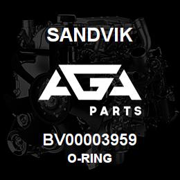 BV00003959 Sandvik O-RING | AGA Parts