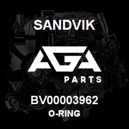 BV00003962 Sandvik O-RING | AGA Parts