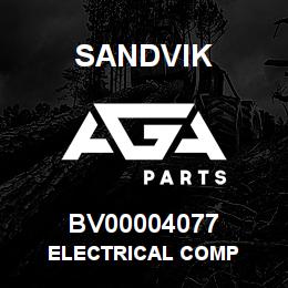 BV00004077 Sandvik ELECTRICAL COMP | AGA Parts