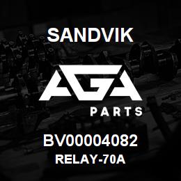BV00004082 Sandvik RELAY-70A | AGA Parts