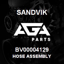 BV00004129 Sandvik HOSE ASSEMBLY | AGA Parts