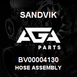 BV00004130 Sandvik HOSE ASSEMBLY | AGA Parts