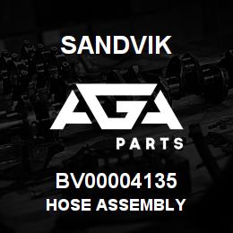 BV00004135 Sandvik HOSE ASSEMBLY | AGA Parts