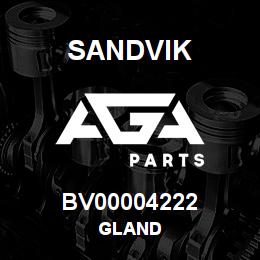 BV00004222 Sandvik GLAND | AGA Parts
