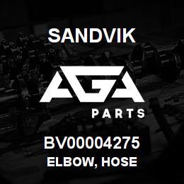 BV00004275 Sandvik ELBOW, HOSE | AGA Parts