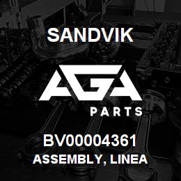 BV00004361 Sandvik ASSEMBLY, LINEA | AGA Parts