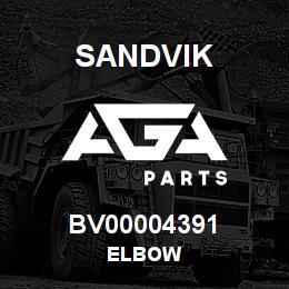 BV00004391 Sandvik ELBOW | AGA Parts