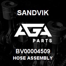 BV00004509 Sandvik HOSE ASSEMBLY | AGA Parts