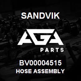 BV00004515 Sandvik HOSE ASSEMBLY | AGA Parts