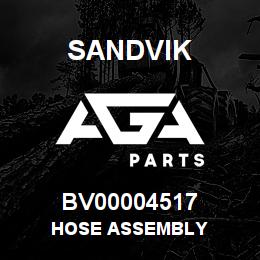 BV00004517 Sandvik HOSE ASSEMBLY | AGA Parts