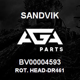 BV00004593 Sandvik ROT. HEAD-DR461 | AGA Parts