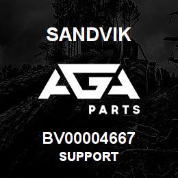 BV00004667 Sandvik SUPPORT | AGA Parts