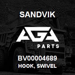 BV00004689 Sandvik HOOK, SWIVEL | AGA Parts