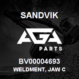 BV00004693 Sandvik WELDMENT, JAW C | AGA Parts