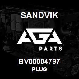 BV00004797 Sandvik PLUG | AGA Parts