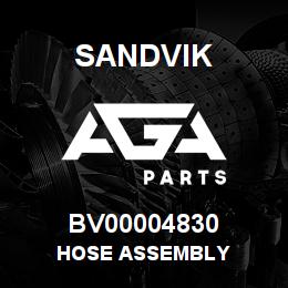 BV00004830 Sandvik HOSE ASSEMBLY | AGA Parts