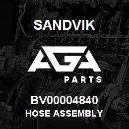 BV00004840 Sandvik HOSE ASSEMBLY | AGA Parts