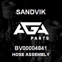BV00004841 Sandvik HOSE ASSEMBLY | AGA Parts