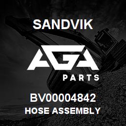 BV00004842 Sandvik HOSE ASSEMBLY | AGA Parts