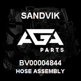 BV00004844 Sandvik HOSE ASSEMBLY | AGA Parts