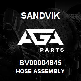 BV00004845 Sandvik HOSE ASSEMBLY | AGA Parts