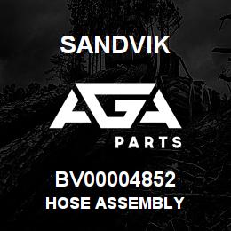 BV00004852 Sandvik HOSE ASSEMBLY | AGA Parts