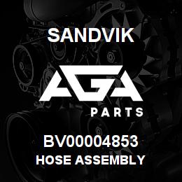 BV00004853 Sandvik HOSE ASSEMBLY | AGA Parts