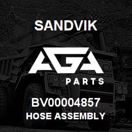 BV00004857 Sandvik HOSE ASSEMBLY | AGA Parts