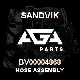 BV00004868 Sandvik HOSE ASSEMBLY | AGA Parts