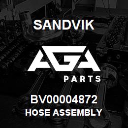 BV00004872 Sandvik HOSE ASSEMBLY | AGA Parts