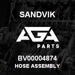 BV00004874 Sandvik HOSE ASSEMBLY | AGA Parts