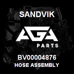 BV00004876 Sandvik HOSE ASSEMBLY | AGA Parts